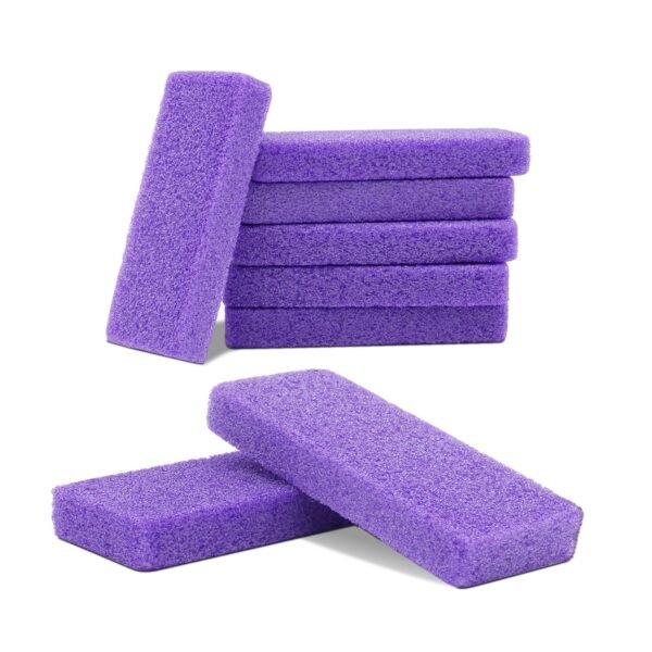 Pumice Stone for Feet -40 PCS Disposable Callus Remover for Nail Salon Pedicure (Purple)
