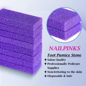 Alternative view of Coarse Pumice Stone for Feet -40 PCS Disposable Callus Remover for Nail Salon Pedicure