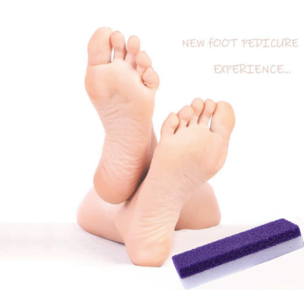 Pumice Stone for Feet -2-in-1 Dual Grit (Medium + Coarse) Callus Remover, Pedicure Stone & Ped File Scrubber for Smooth Feet and Heels (4 Pack) - Image 9