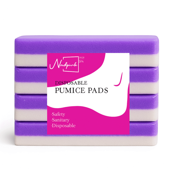 Pumice Stone for Feet -2-in-1 Dual Grit (Medium + Coarse) Callus Remover, Pedicure Stone & Ped File Scrubber for Smooth Feet and Heels (4 Pack) - Image 2
