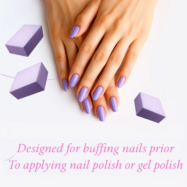 Mini Nail Buffer Blocks, Nail Polisher, Manicure Tool, Shine Nails 80/100 Grit Sponge Buffing Sanding Block File Manicure Tools Bulk 560Pcs - Image 3