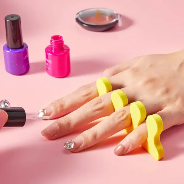 20pcs (10 pairs), Toe Separator Pedicure Toe Separators, Toe Separators Pedicure for Nail Polish Nail Salon, for Women & Girls - Image 4