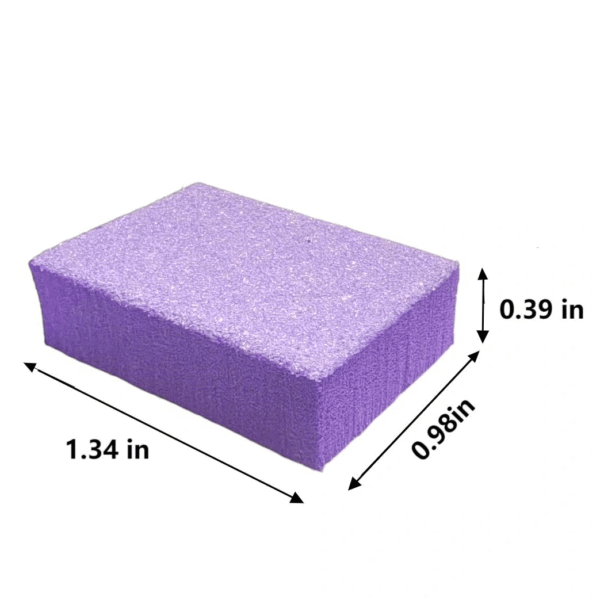 NAILPINKS, Mini Nail Buffer Blocks for Nail Salon and Nail Shop, Nail Polisher, Manicure Tool, Shine Nails 60/100 Grit Sponge Buffing Sanding Block File Manicure Tools Bulk 560Pcs, Purple, Professional Salon Manicure Tools - Image 3