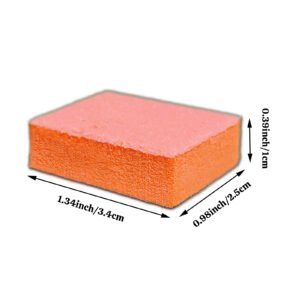Alternative view of 560 pcs Mini Nail Buffer Blocks, Nail Polisher, Manicure Tool, Shine Nails 60/100 Grit Sponge Buffing Sanding Block File Manicure Tools Bulk Orange